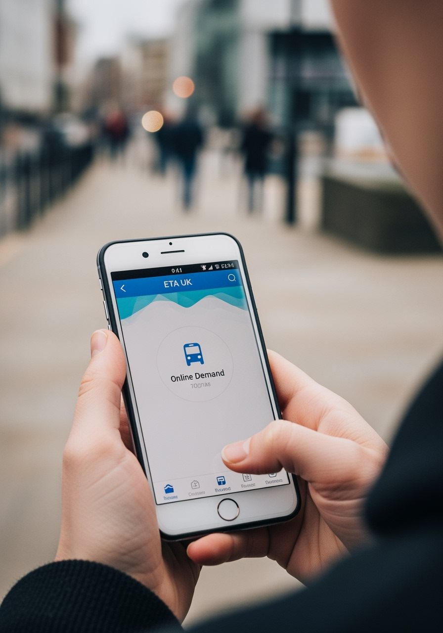 Application mobile ETA UK smartphone demande en ligne