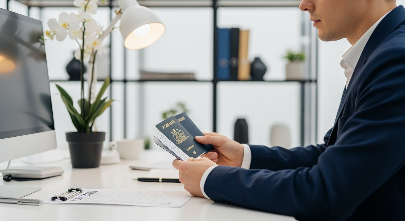 Citoyen australien avec passeport australien demandant une ETA UK