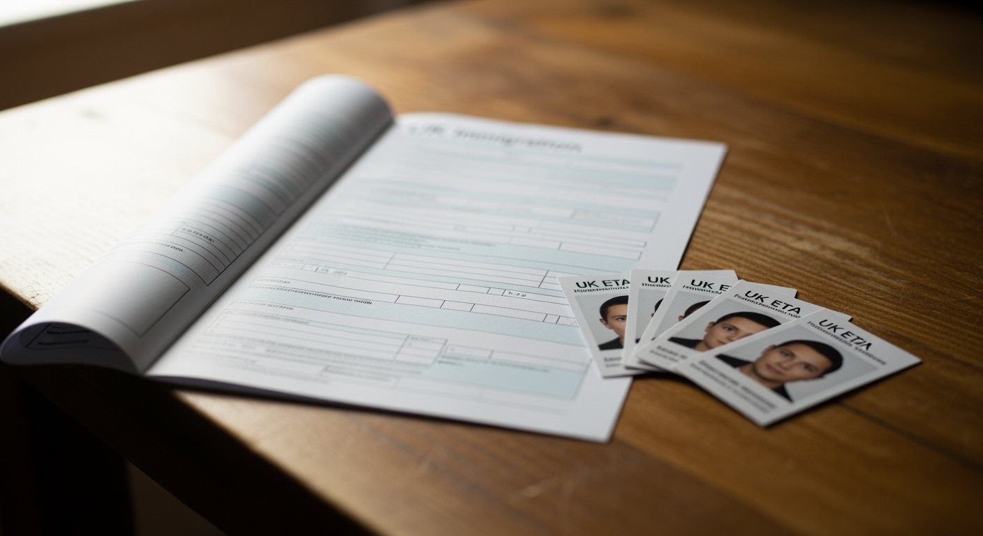 Documents passeport et formulaires ETA