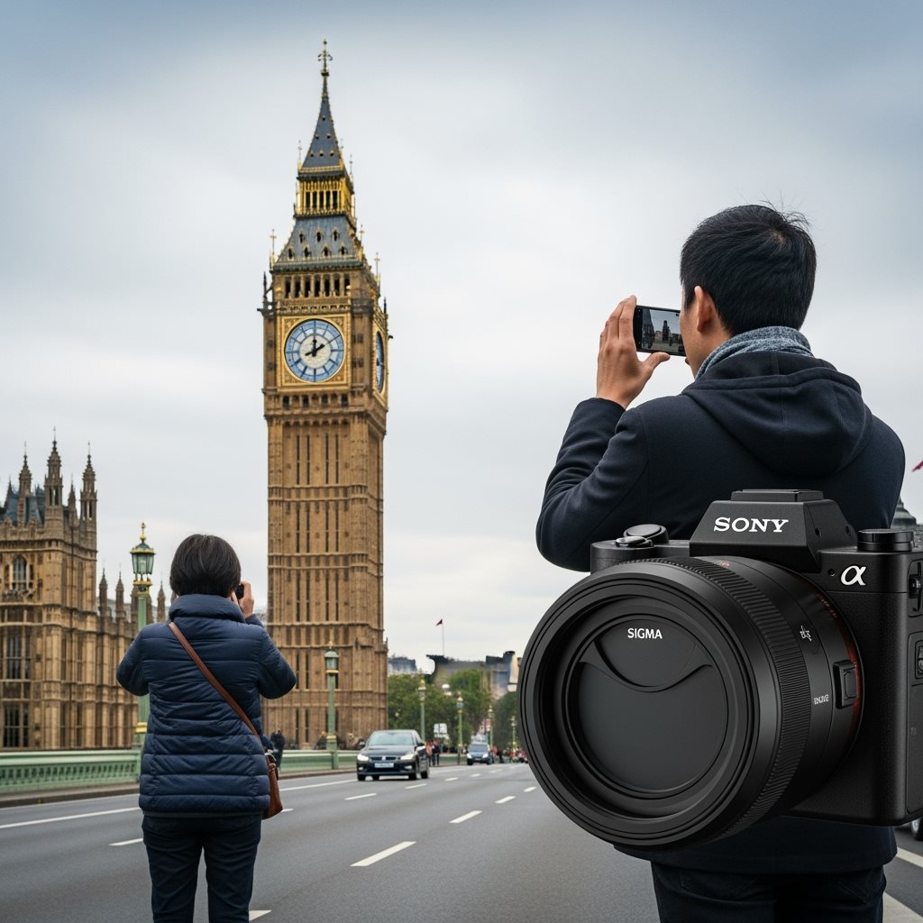Touriste visitant Londres Big Ben règles séjour